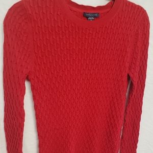 Textured Knit Longsleeve Top
